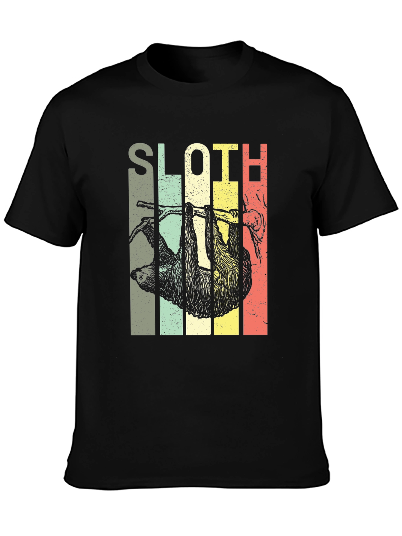 Vintage Sloth Graphic T-Shirt - Unisex