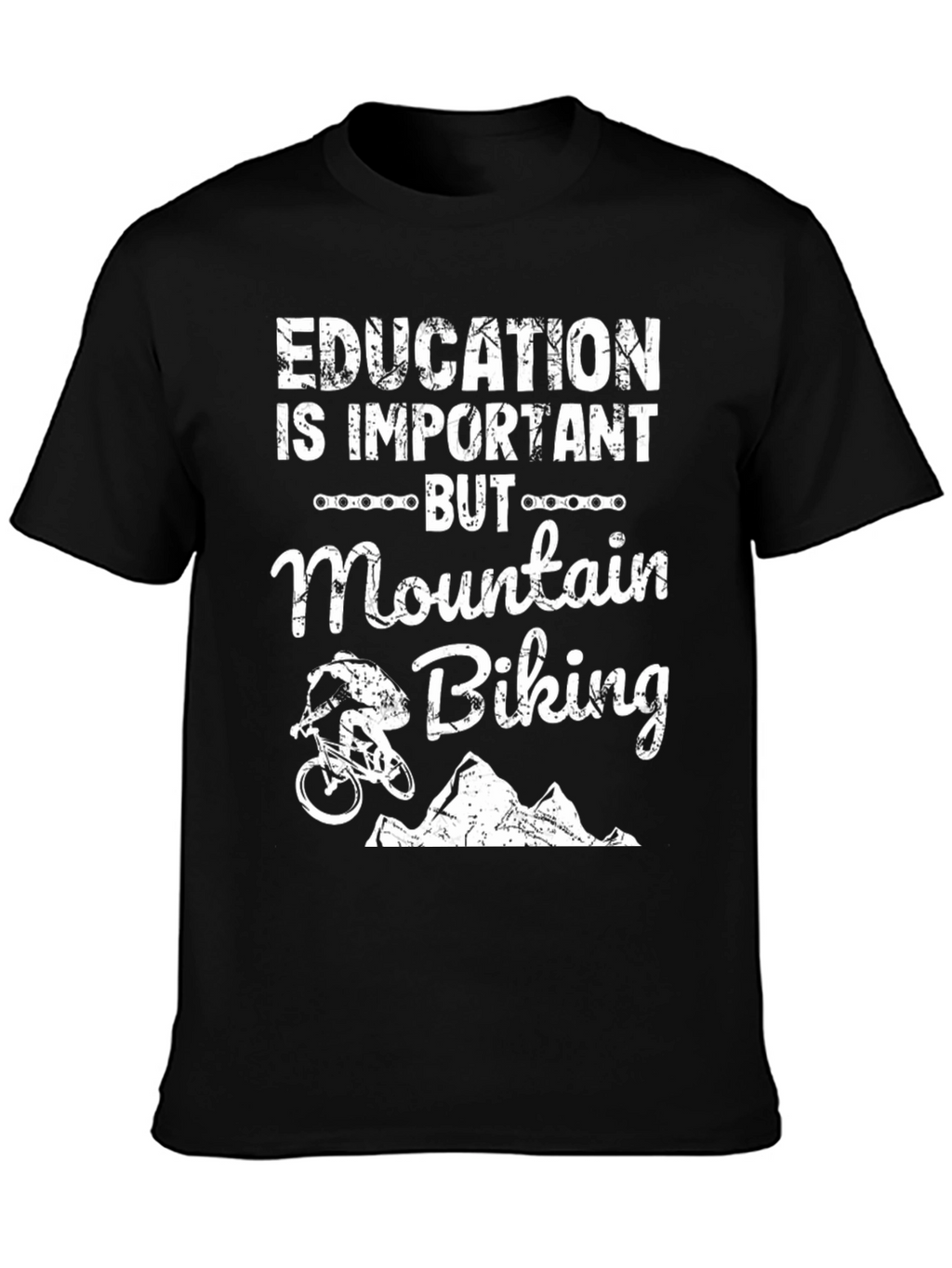 Mountain Biking Graphic Tee