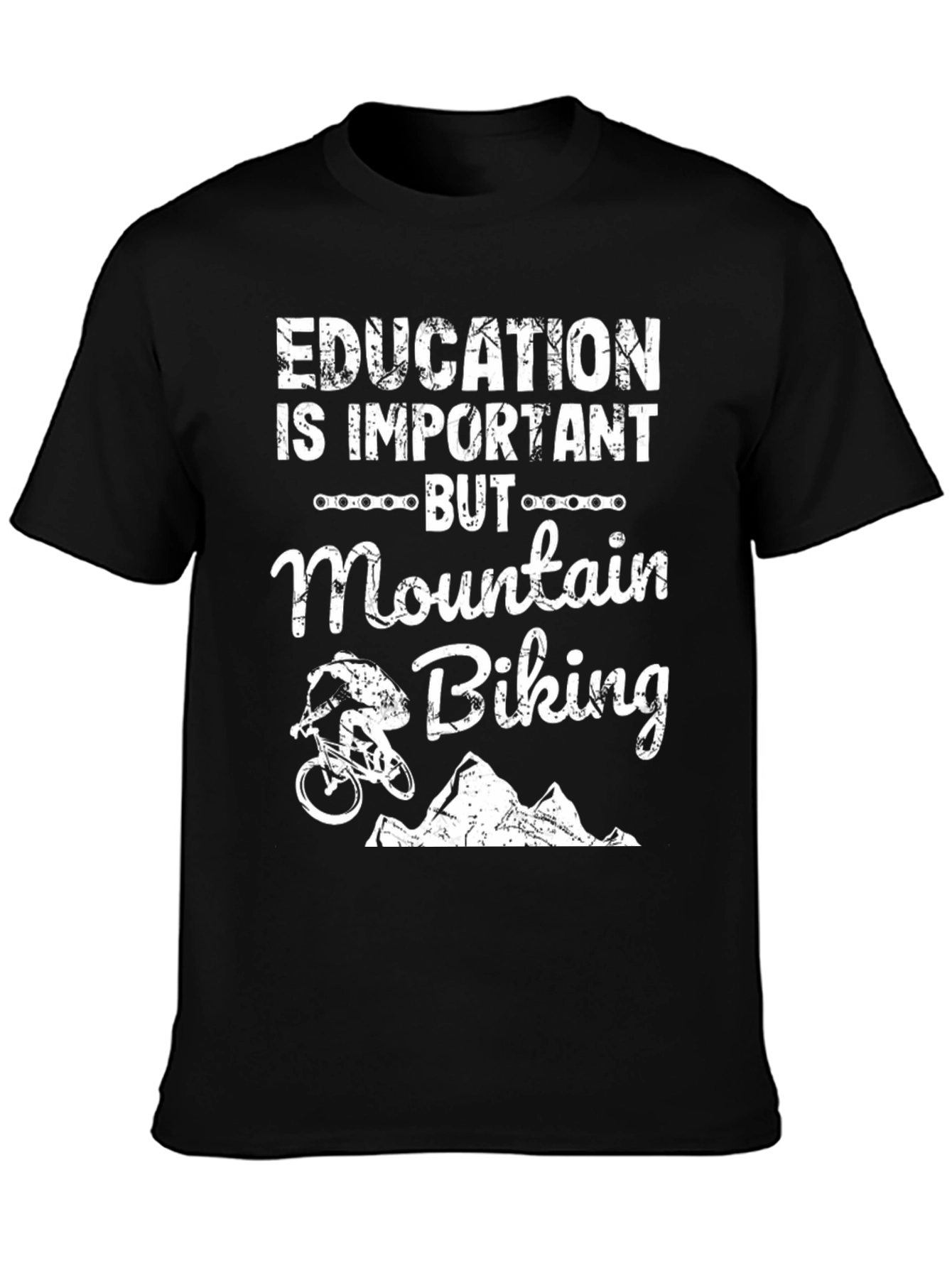 Mountain Biking Graphic Tee