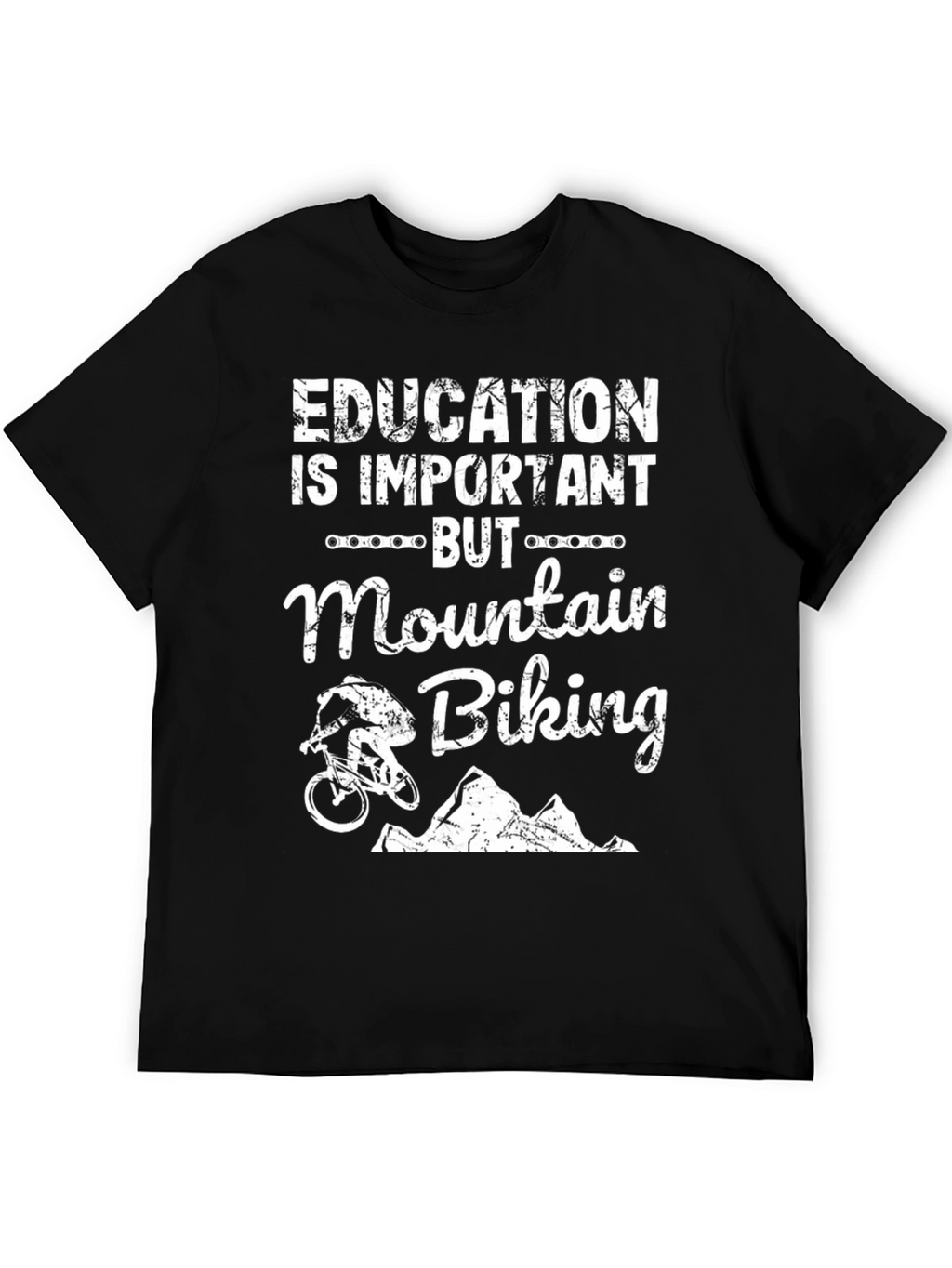 Mountain Biking Graphic Tee