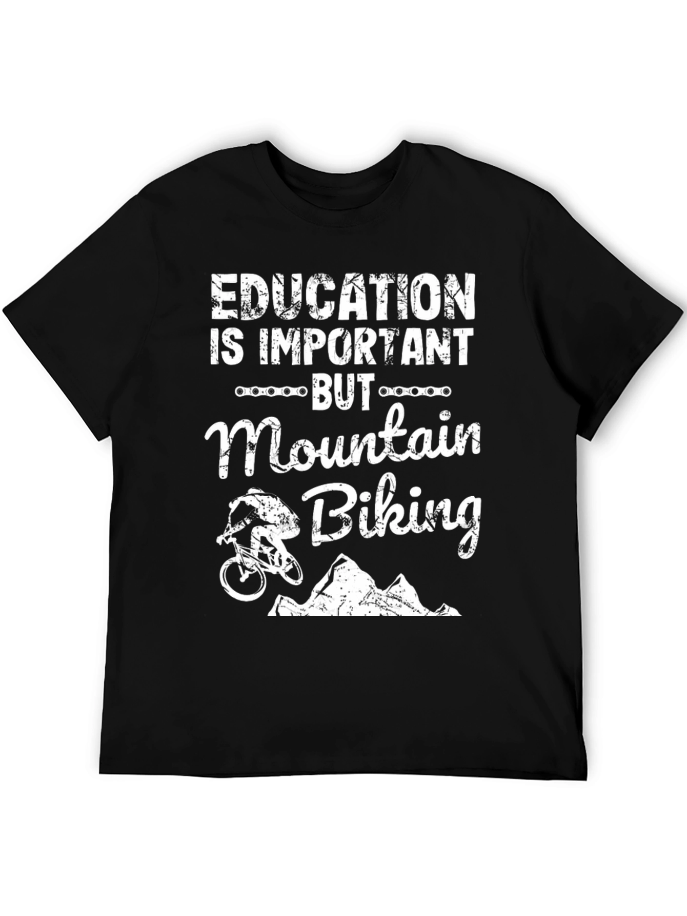 Mountain Biking Graphic Tee