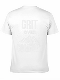 Grit Over Comfort Graphic Tee - Motivational T-Shirt