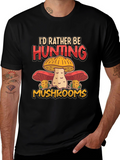 Mushroom Hunting T-Shirt - Nature Lovers Tee