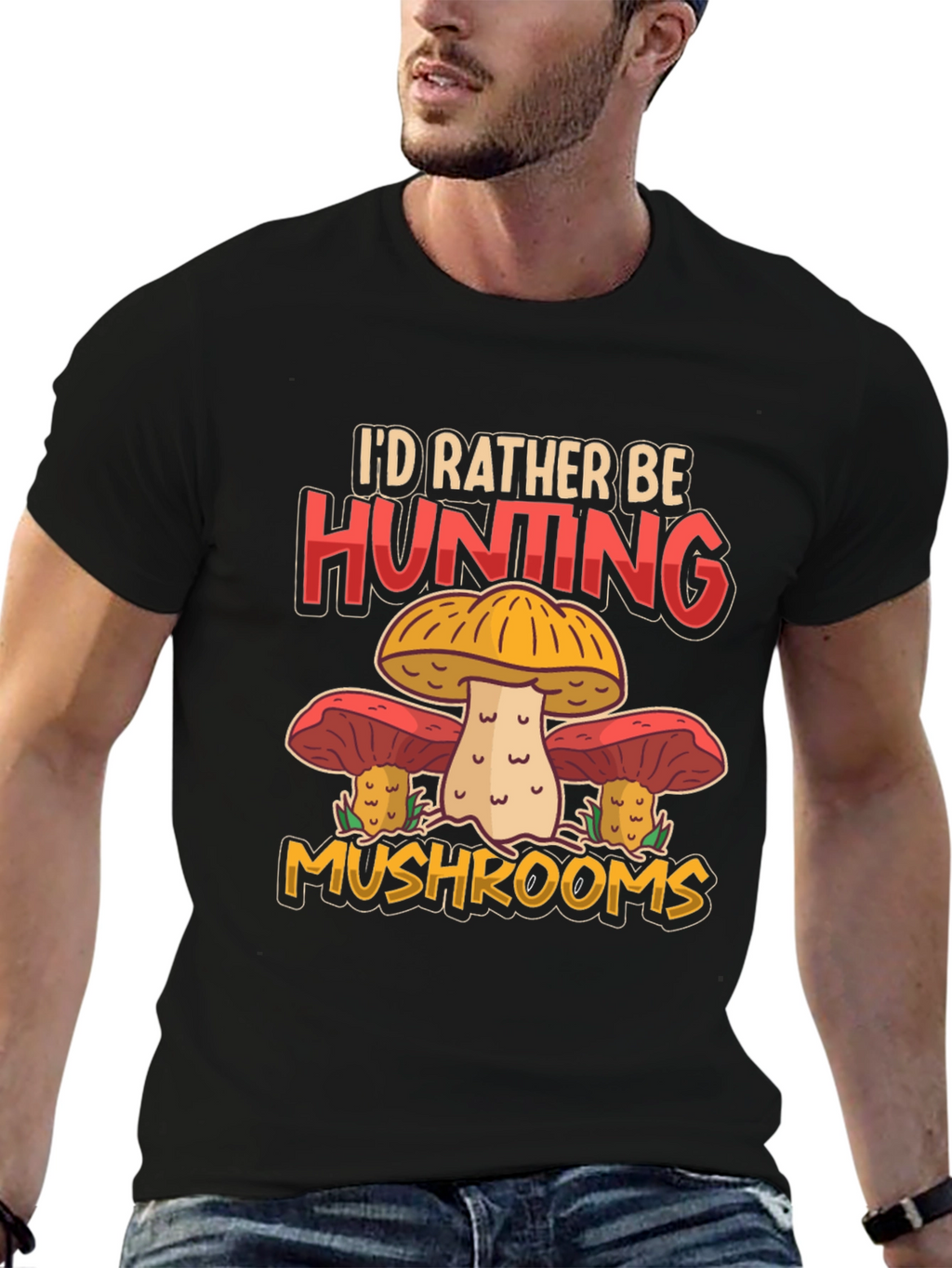 Mushroom Hunting T-Shirt - Nature Lovers Tee