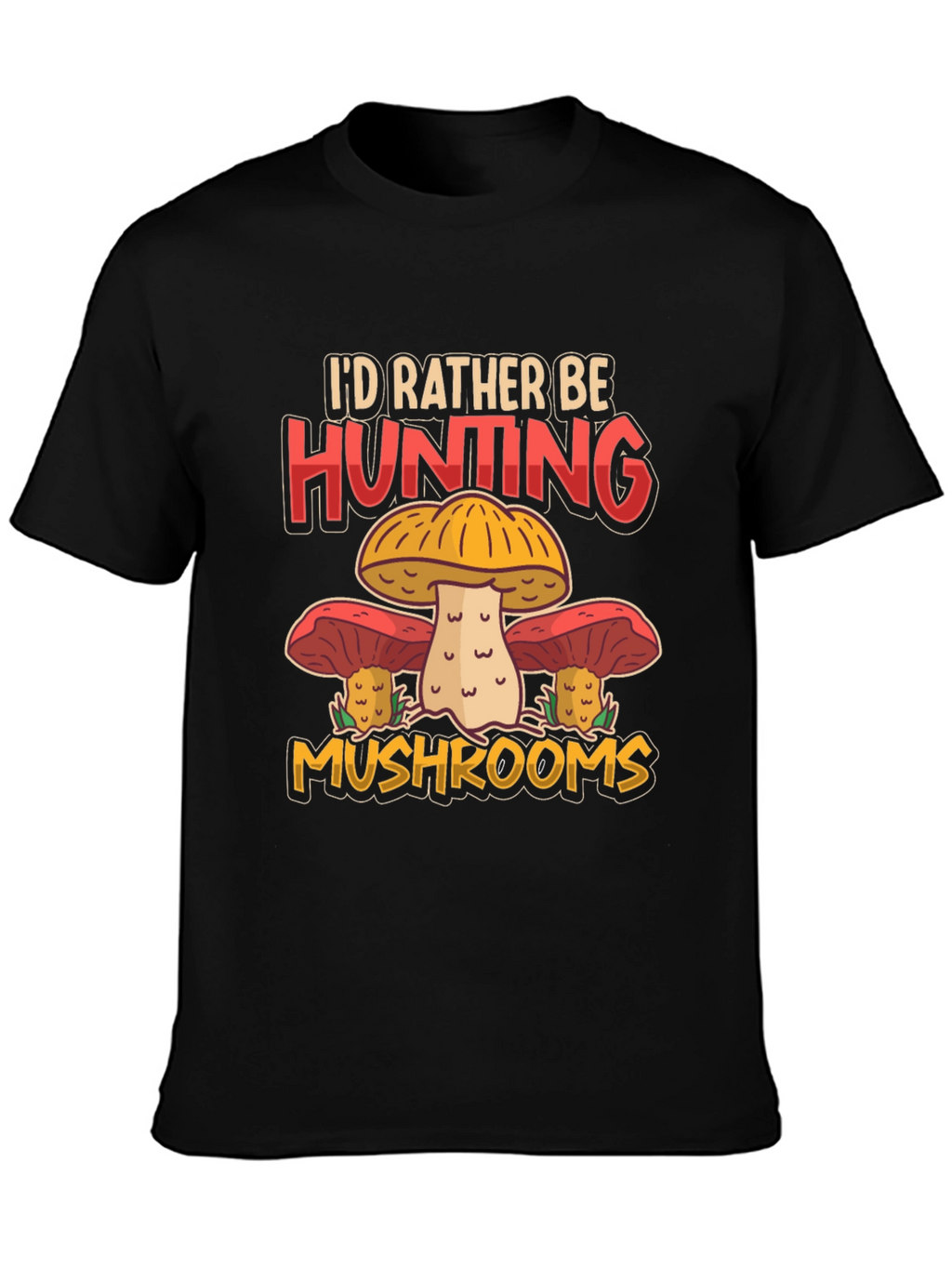 Mushroom Hunting T-Shirt - Nature Lovers Tee