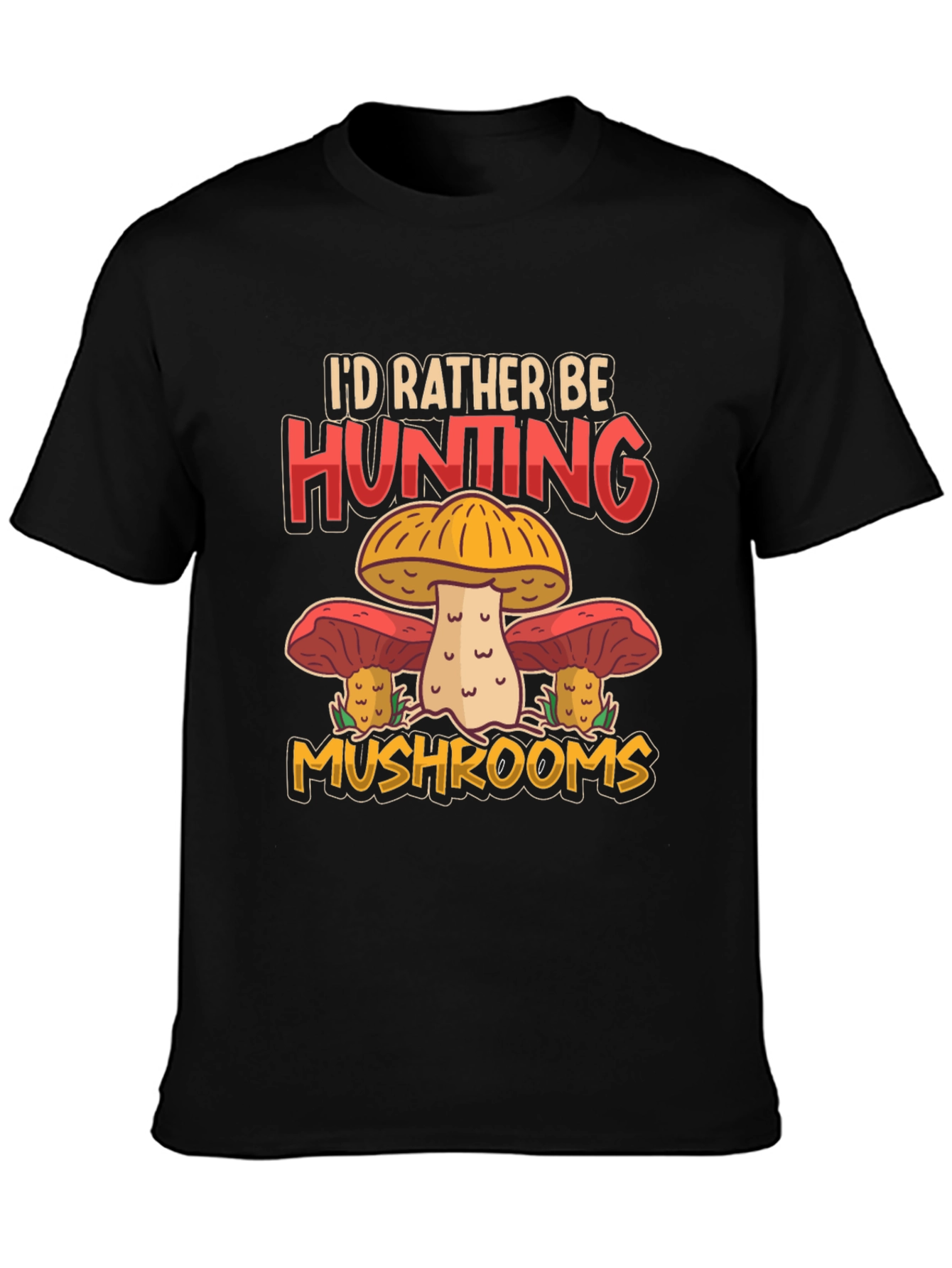 Mushroom Hunting T-Shirt - Nature Lovers Tee