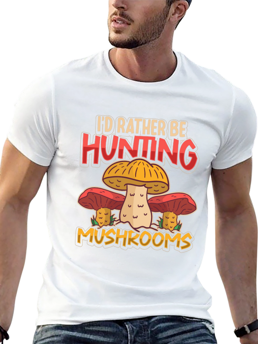 Mushroom Hunting T-Shirt - Nature Lovers Tee