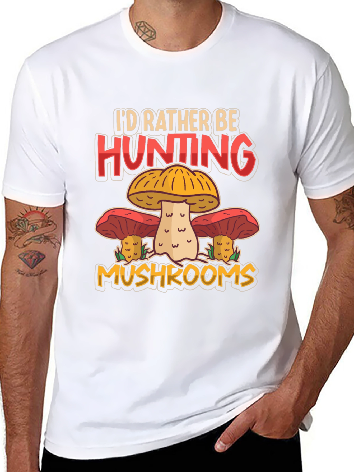 Mushroom Hunting T-Shirt - Nature Lovers Tee