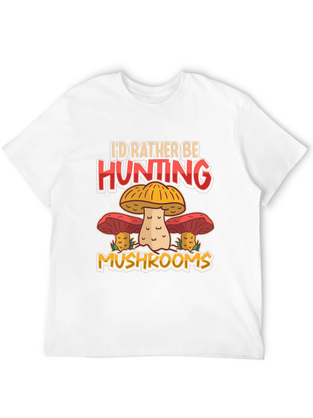 Mushroom Hunting T-Shirt - Nature Lovers Tee