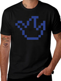 Pixel Crown T-Shirt - Retro Gaming Style