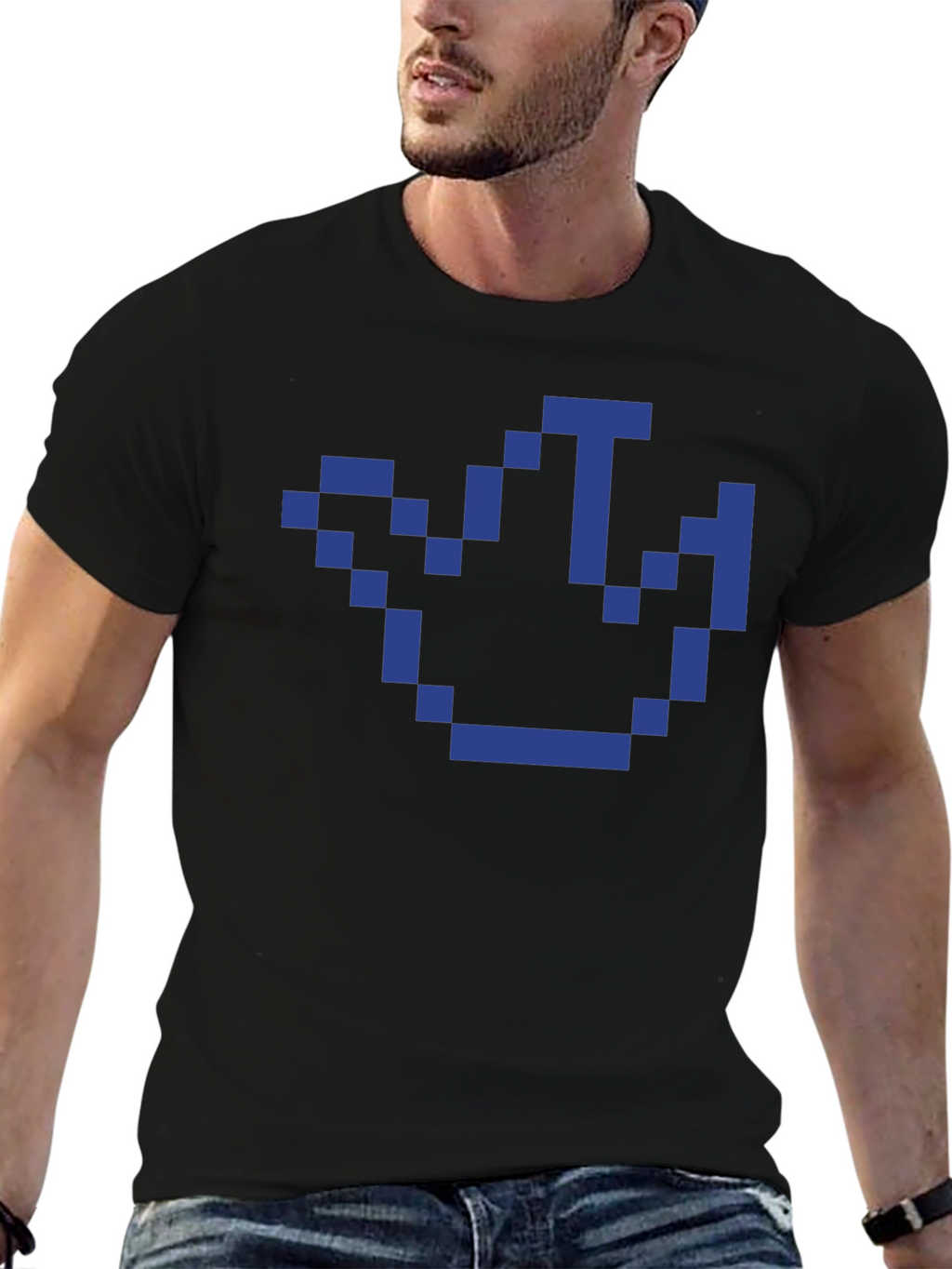 Pixel Crown T-Shirt - Retro Gaming Style