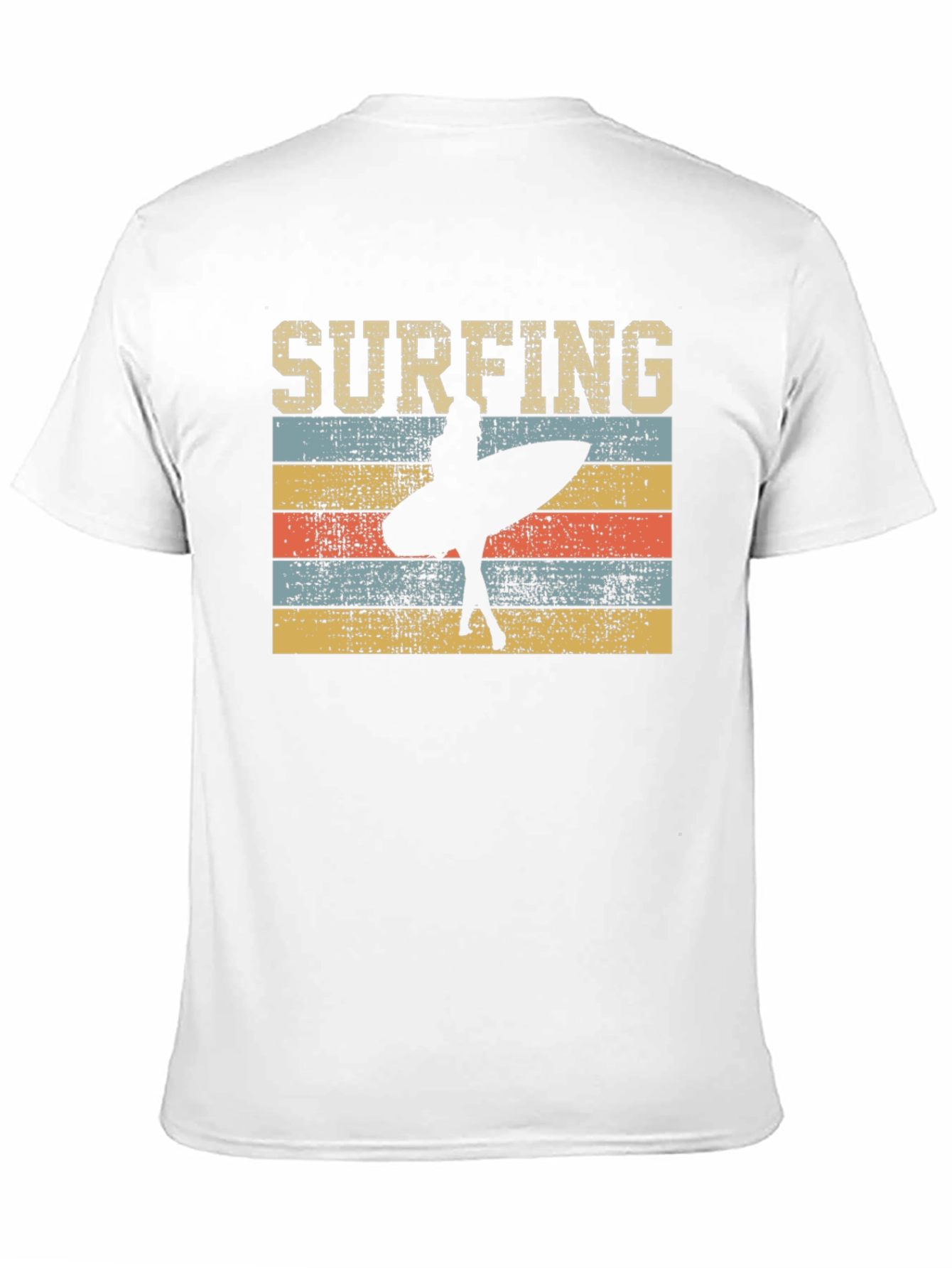 Vintage Surfing T-Shirt - Retro Surf Design