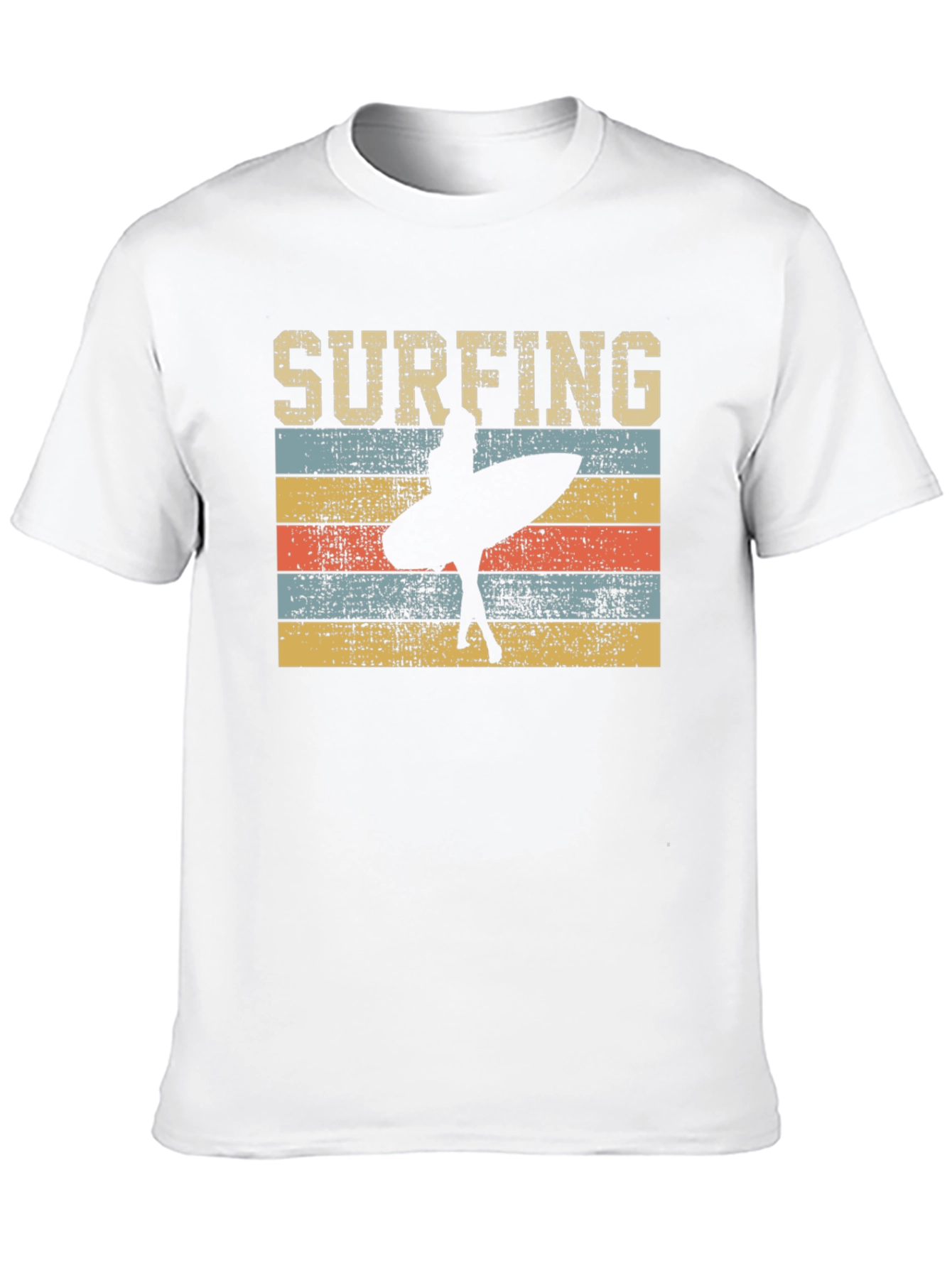 Vintage Surfing T-Shirt - Retro Surf Design
