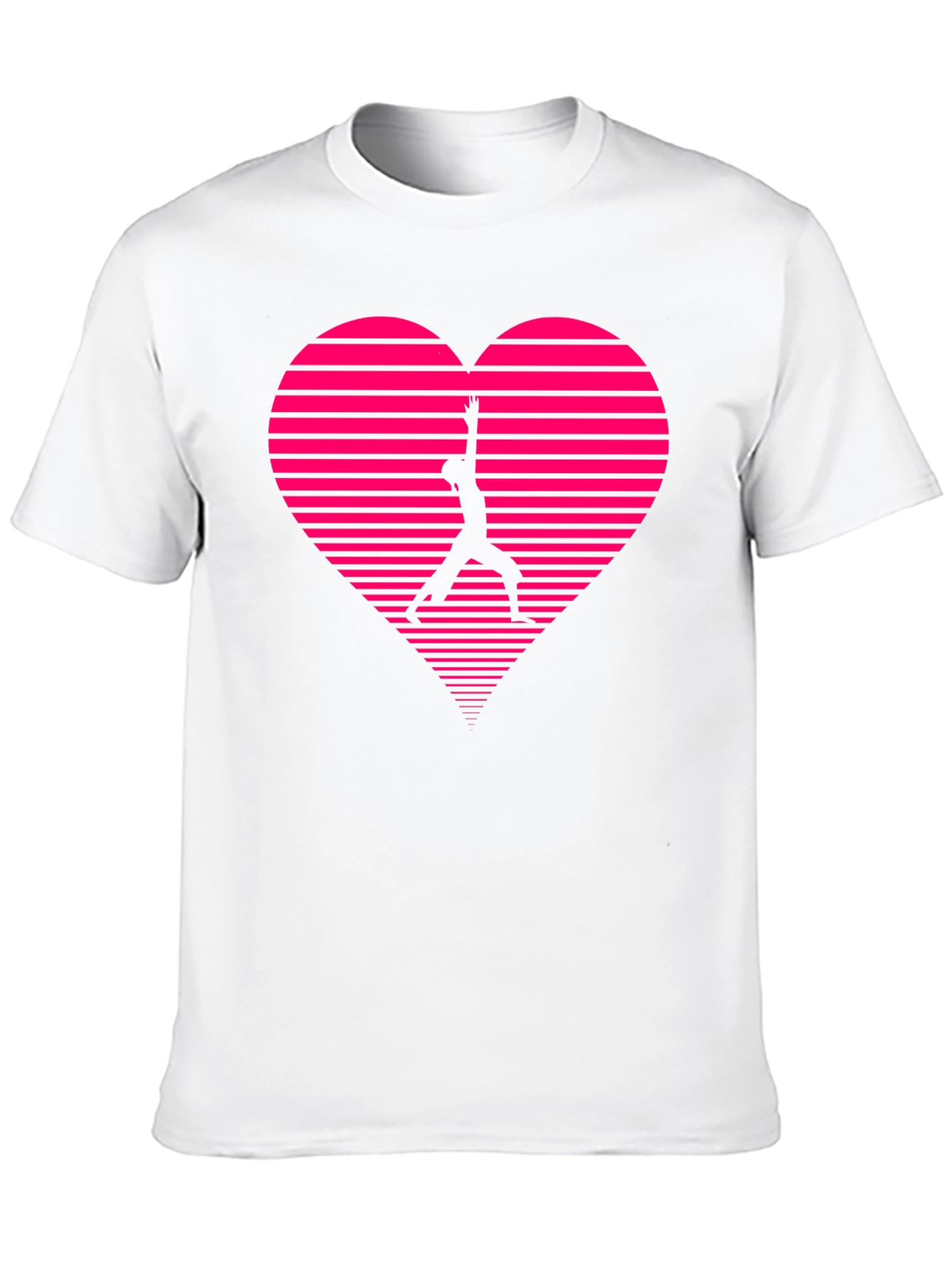 Heart Silhouette Graphic Tee