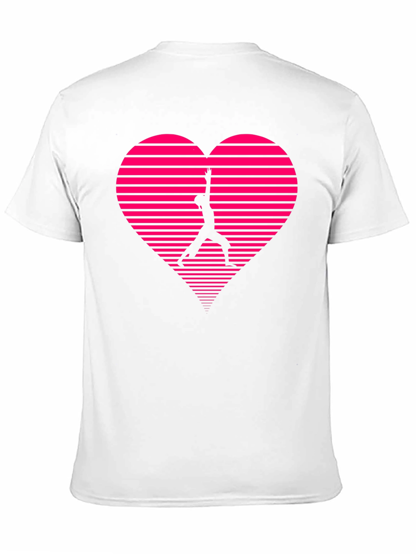 Heart Silhouette Graphic Tee