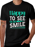 Happy to See Your Smile Graphic Tee
