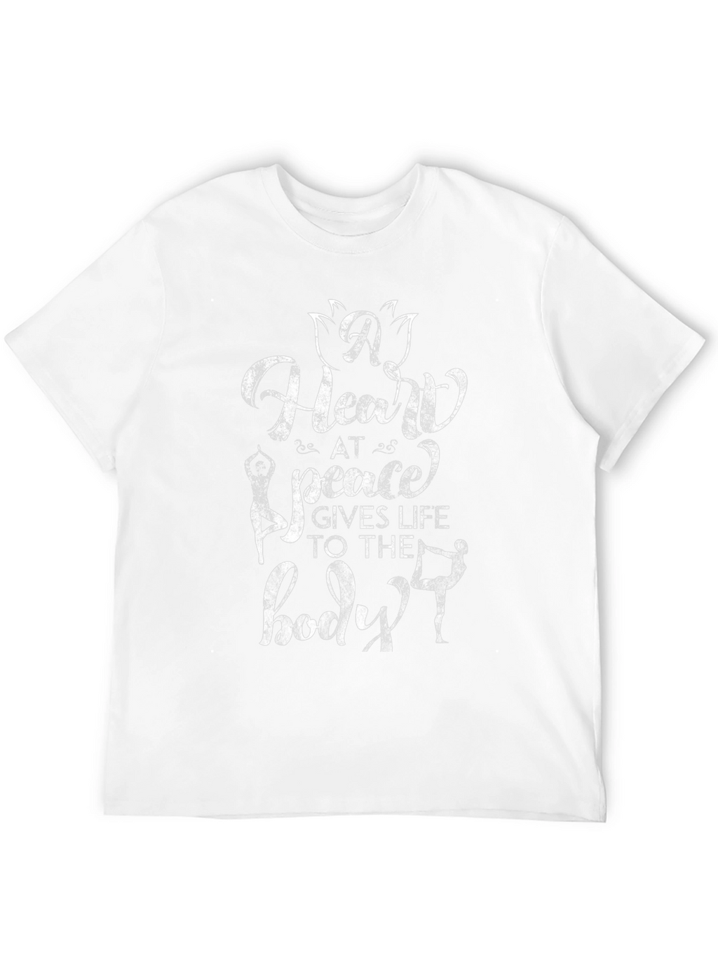 A Heart At Peace Yoga Graphic Tee