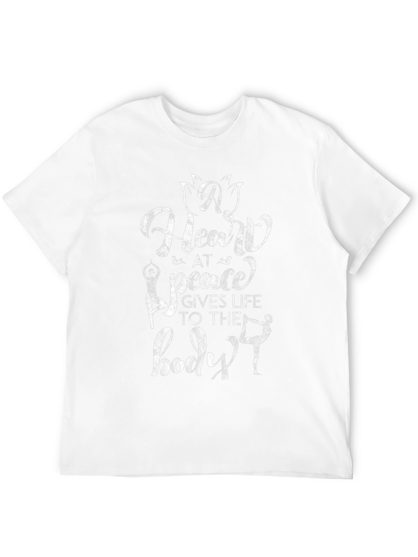 A Heart At Peace Yoga Graphic Tee