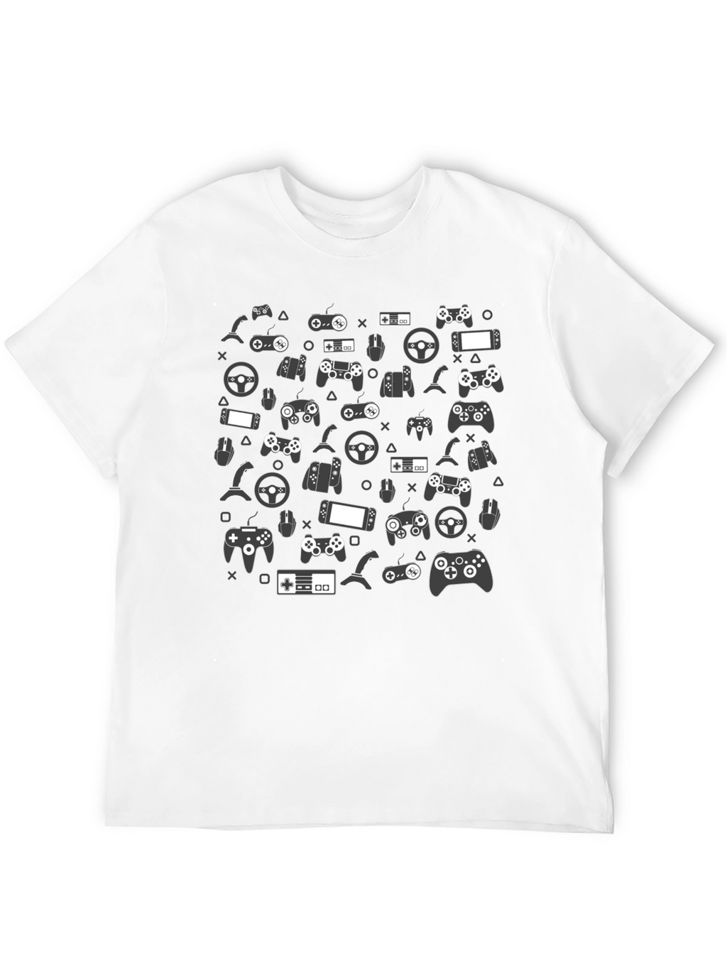 Gamer Controller Print T-Shirt