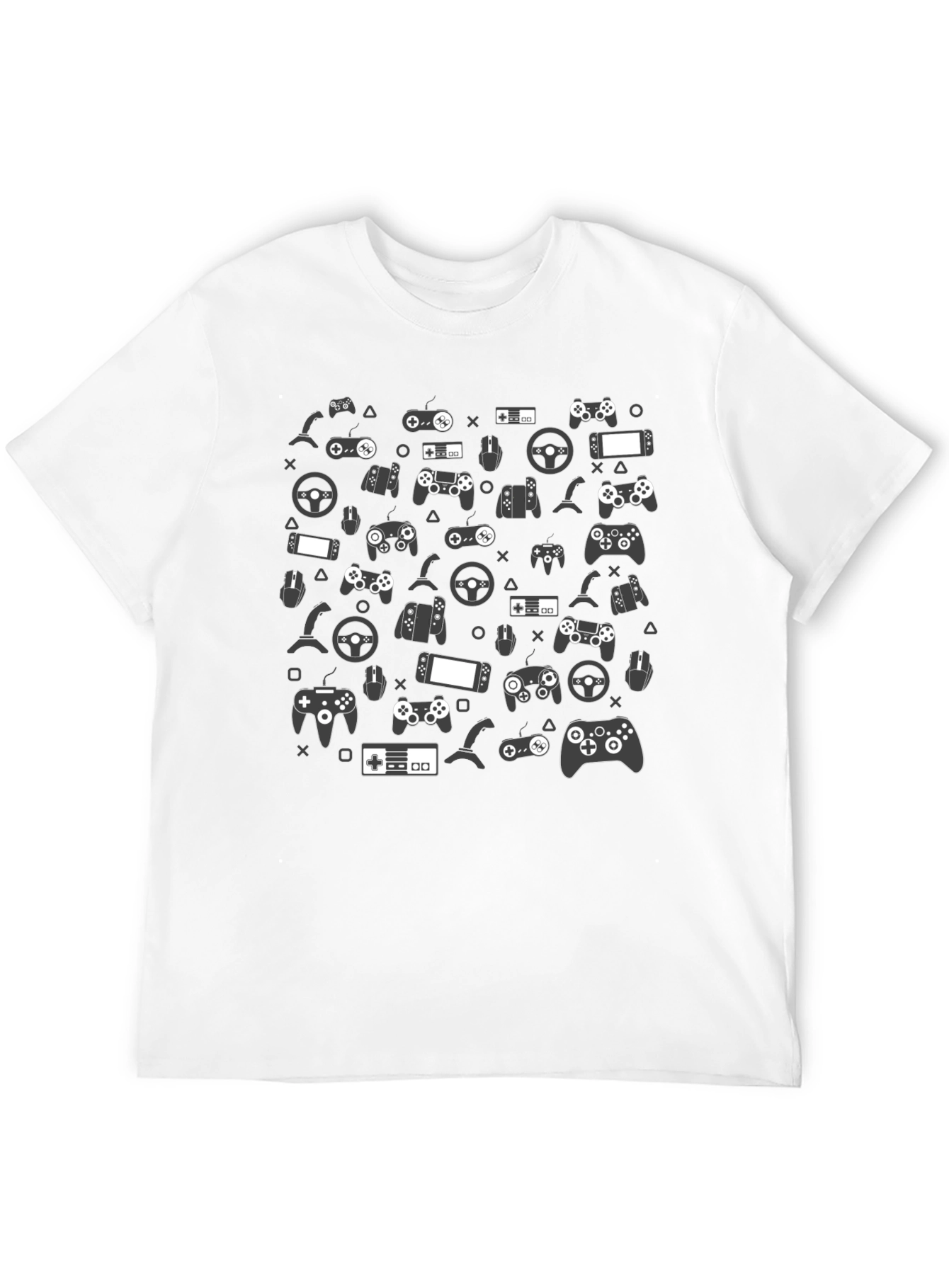 Gamer Controller Print T-Shirt