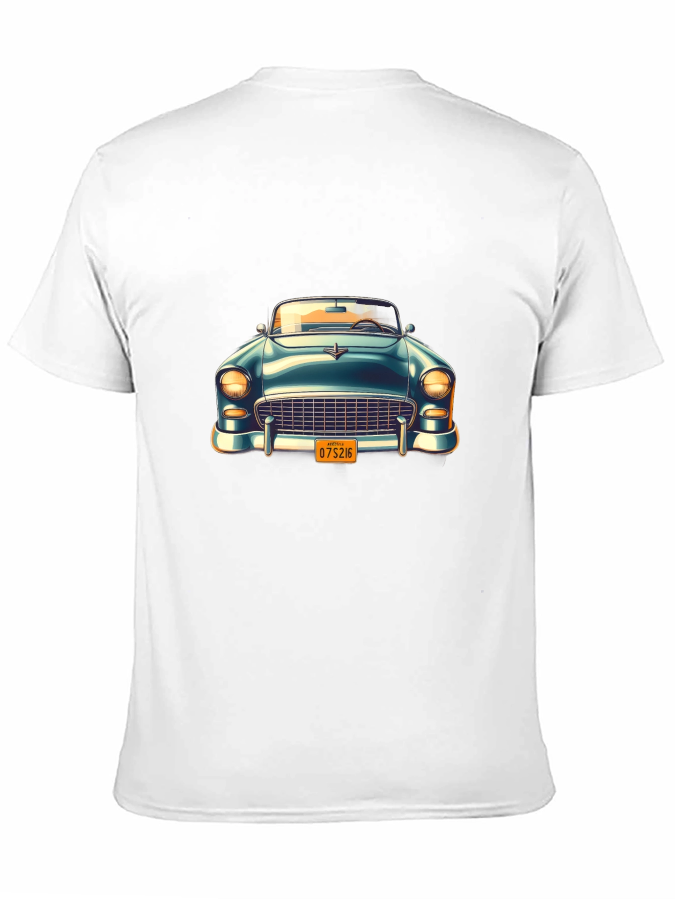 Classic Car Graphic Black T-Shirt