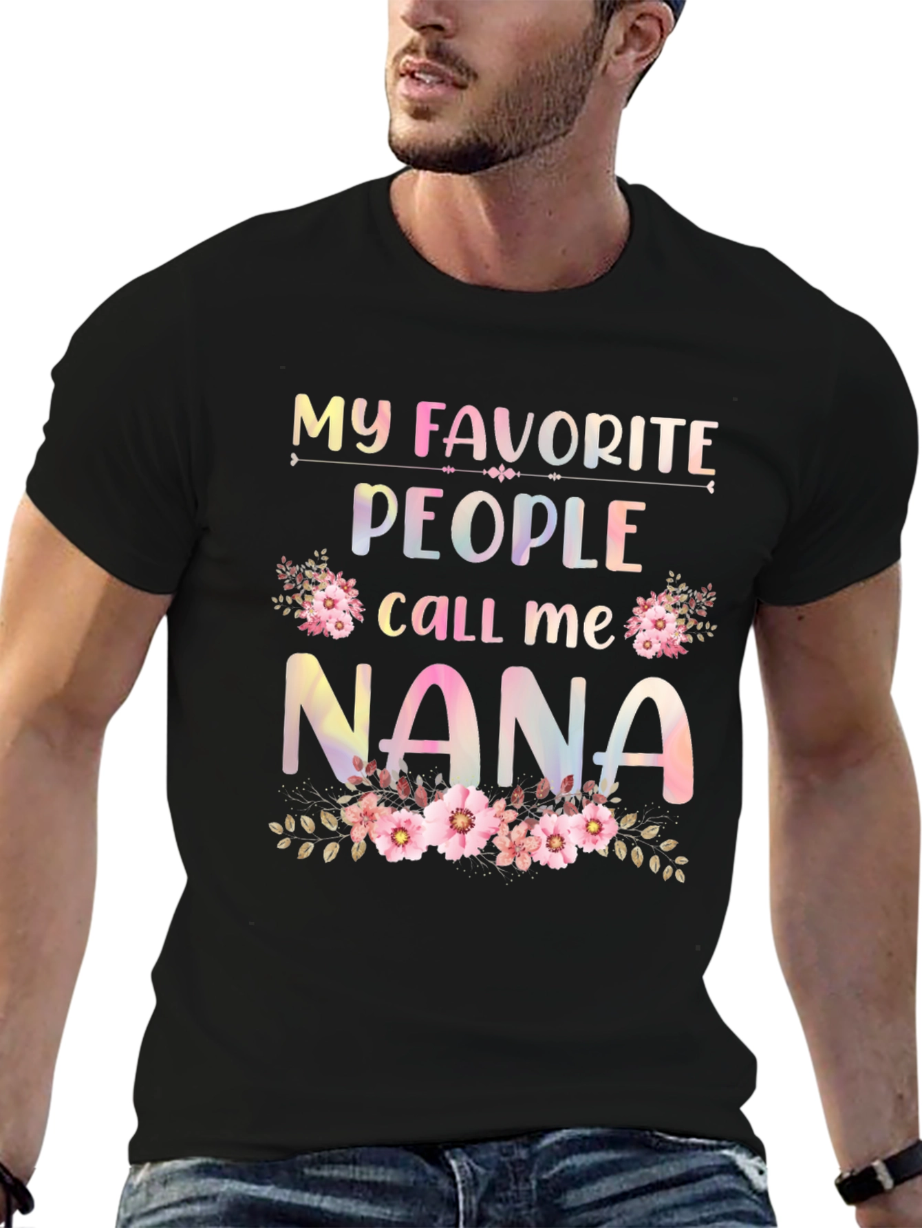My Favorite People Call Me Nana Graphic Tee