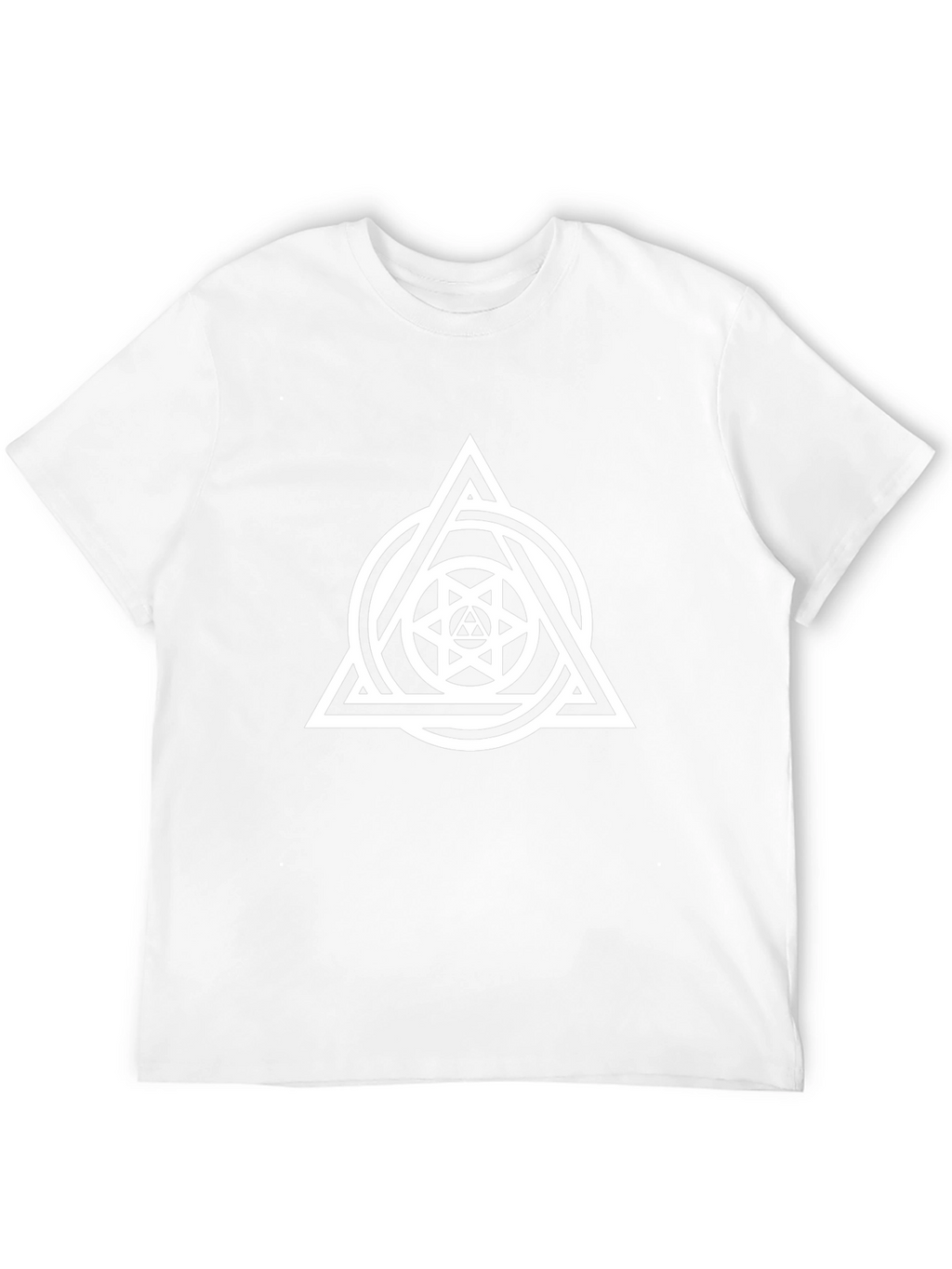 Geometric Triangle Circle Graphic Tee