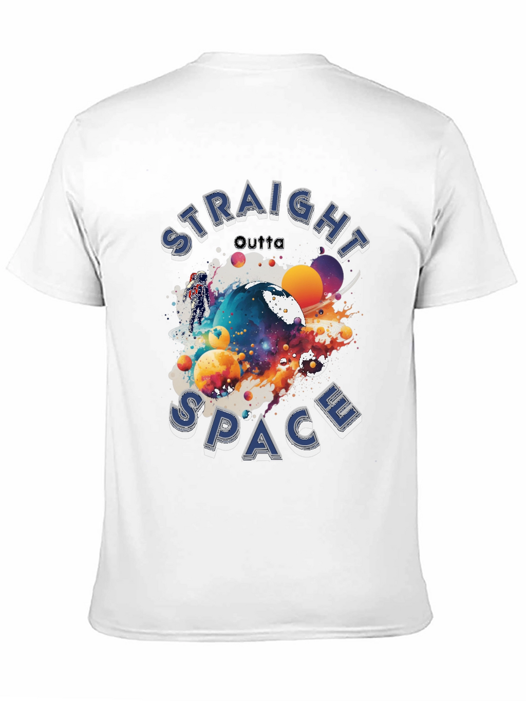 Straight Outta Space Graphic T-Shirt