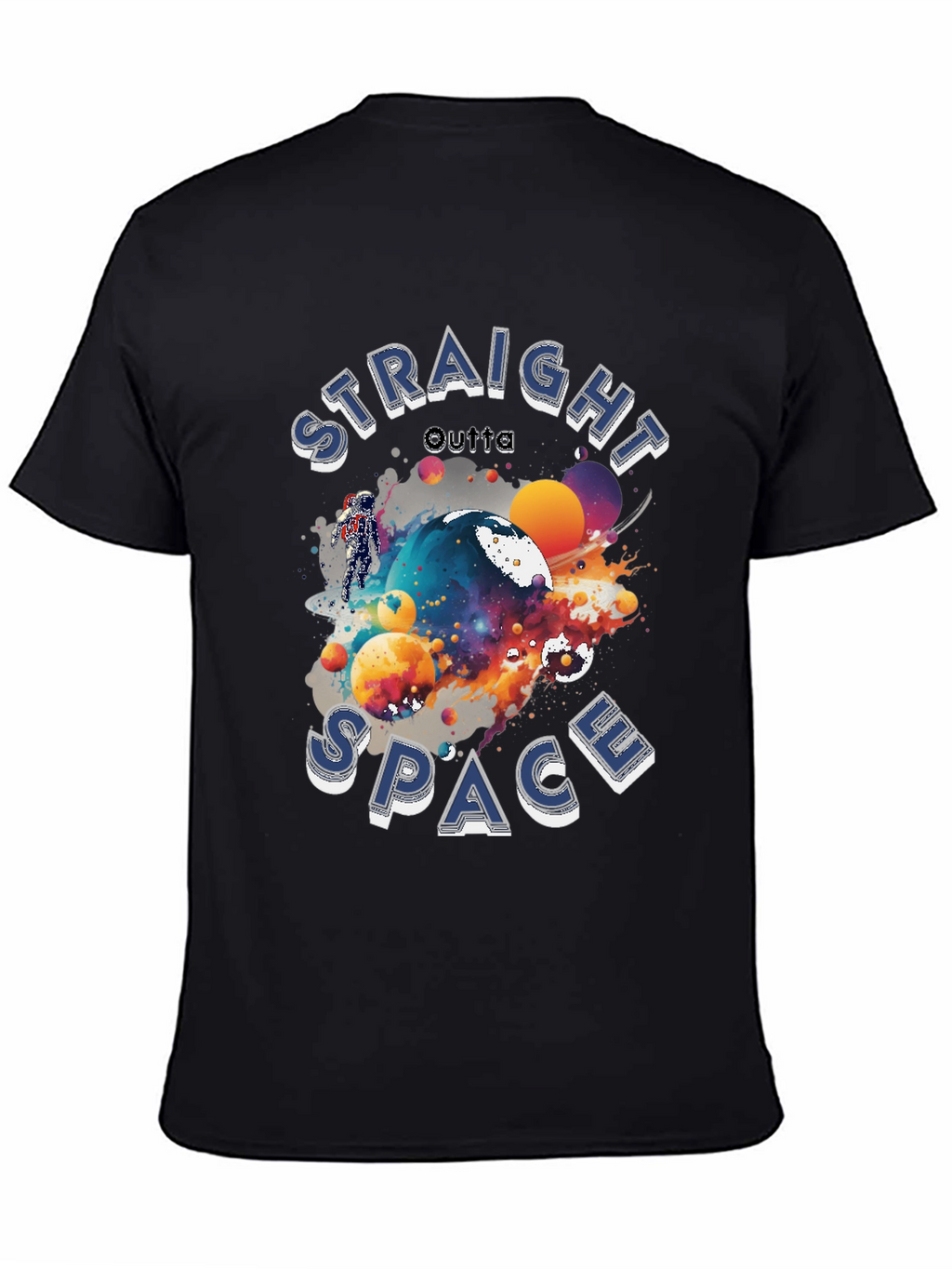 Straight Outta Space Graphic T-Shirt