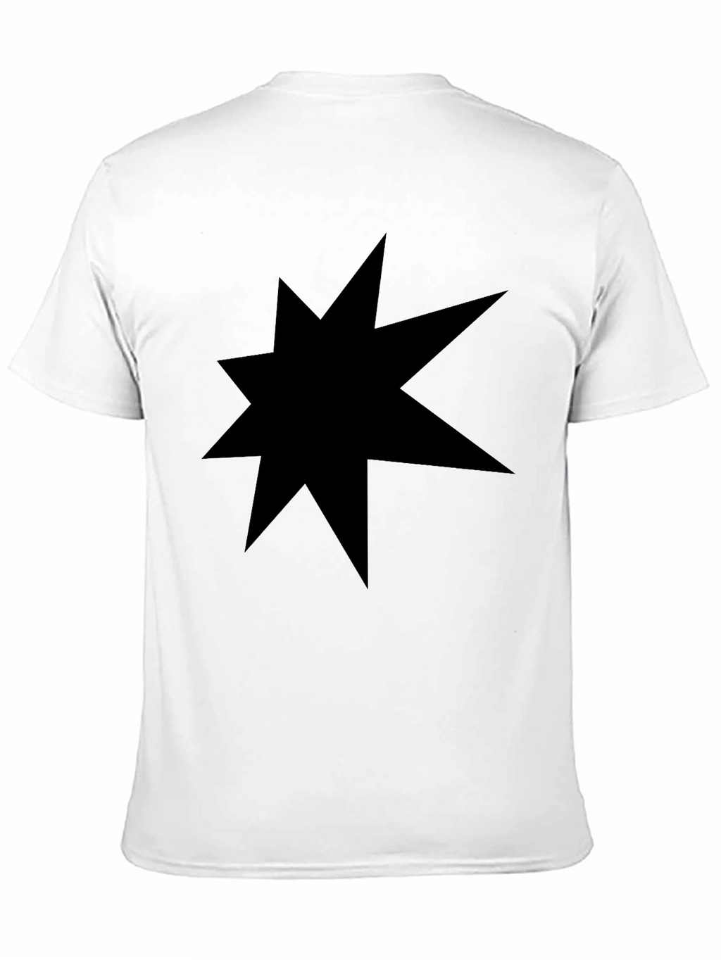 Black Star Graphic Tee - Modern Casual Comfort