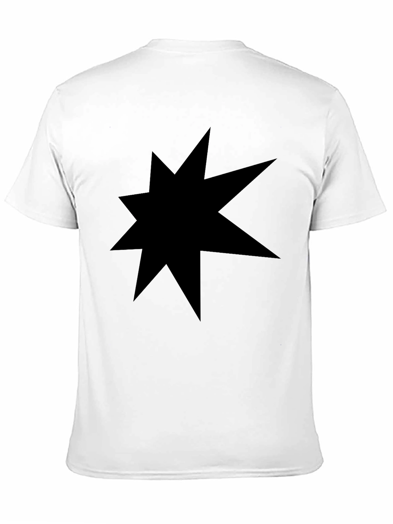 Black Star Graphic Tee - Modern Casual Comfort