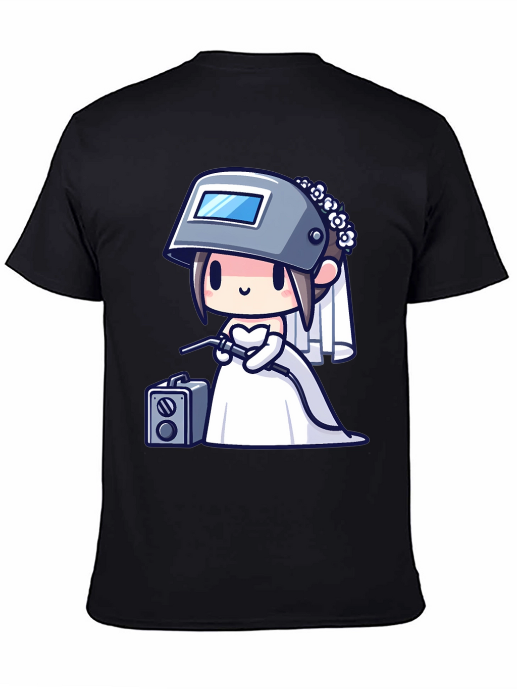 Welder Bride T-Shirt - Funny Wedding Tee