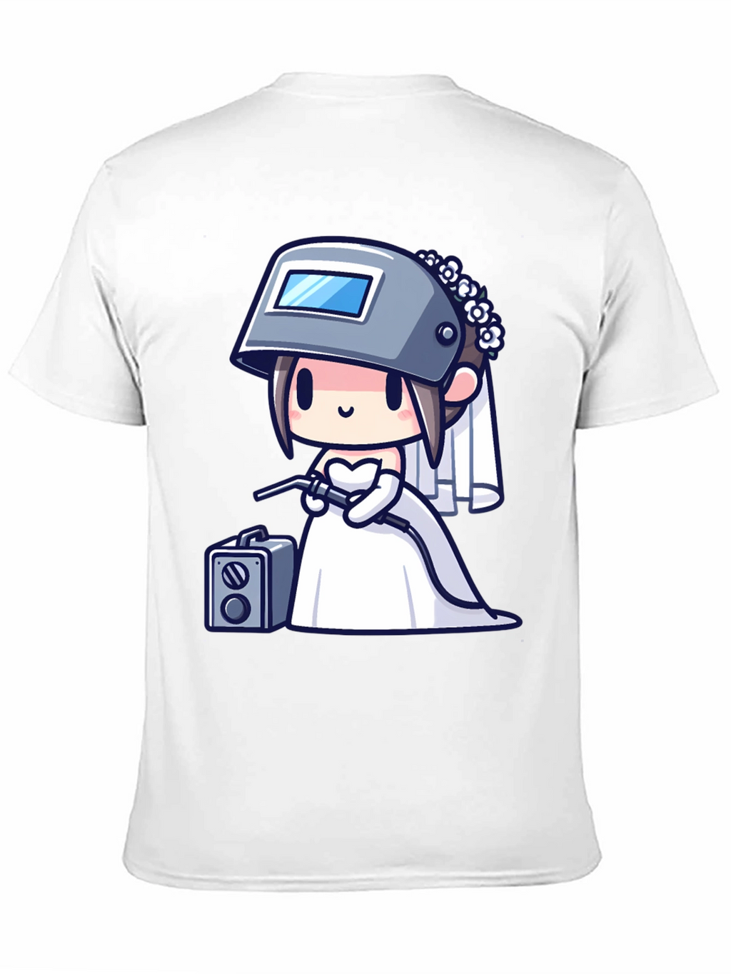 Welder Bride T-Shirt - Funny Wedding Tee