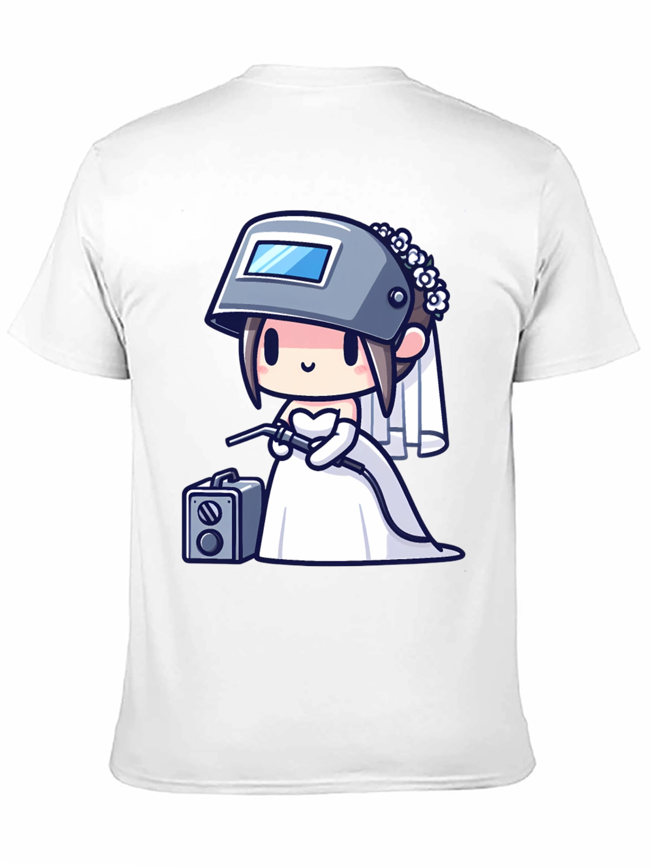 Welder Bride T-Shirt - Funny Wedding Tee