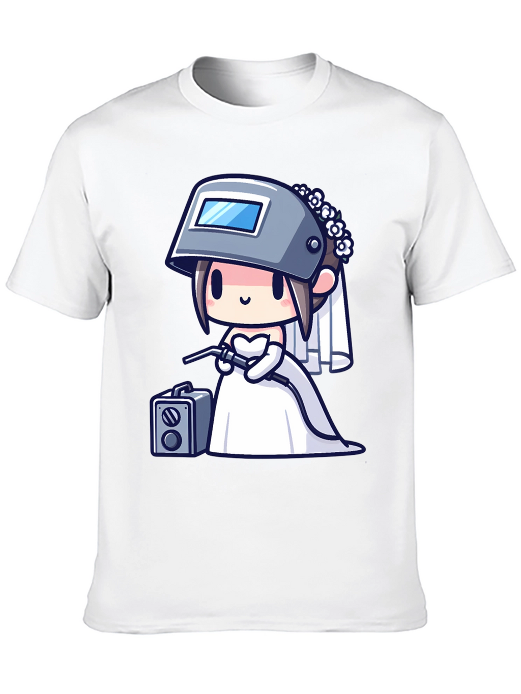 Welder Bride T-Shirt - Funny Wedding Tee