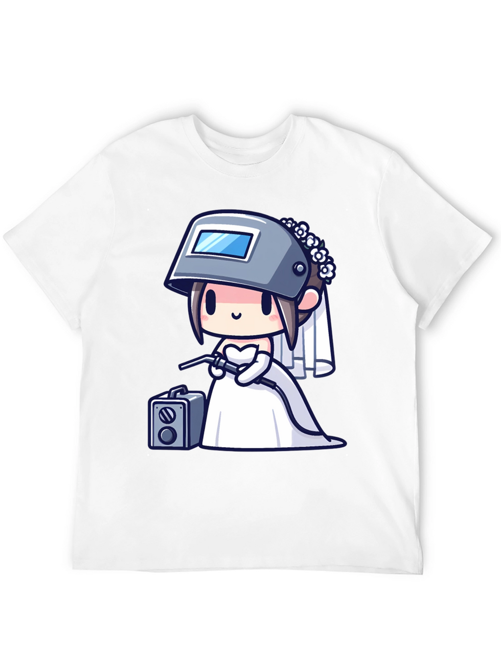 Welder Bride T-Shirt - Funny Wedding Tee