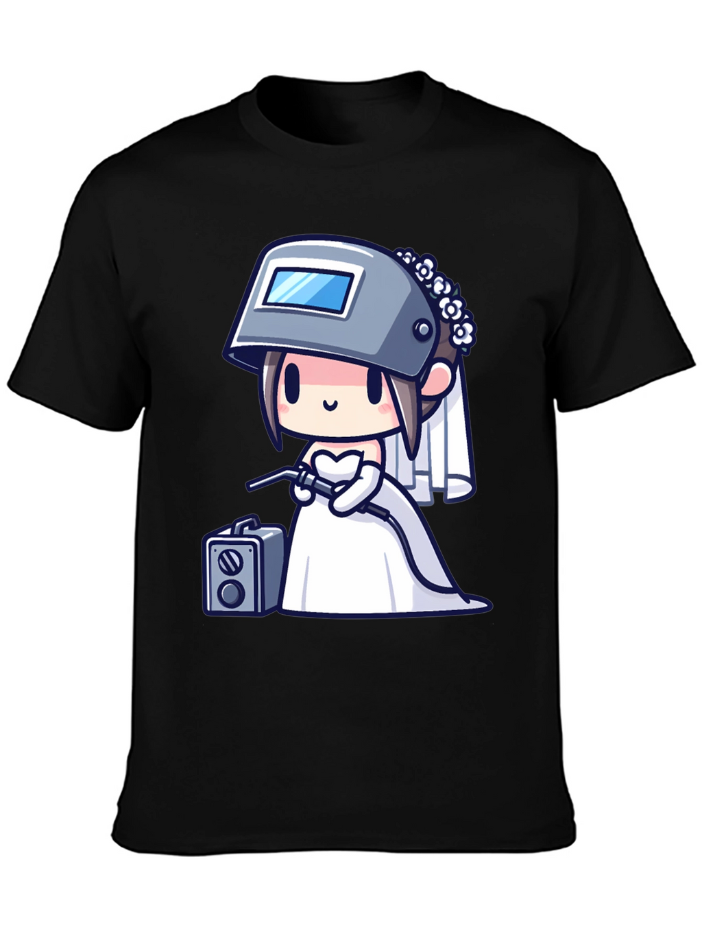 Welder Bride T-Shirt - Funny Wedding Tee