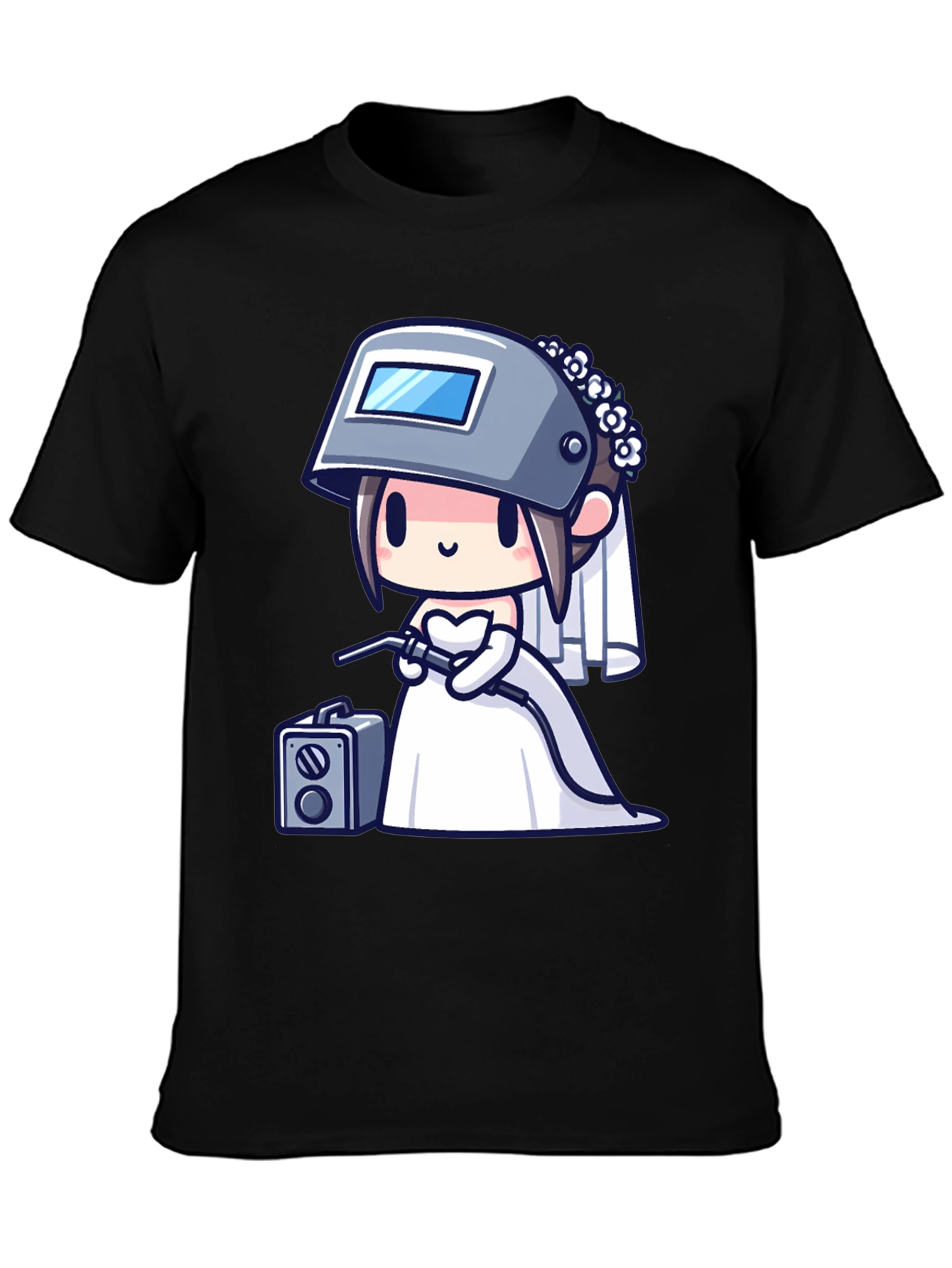 Welder Bride T-Shirt - Funny Wedding Tee