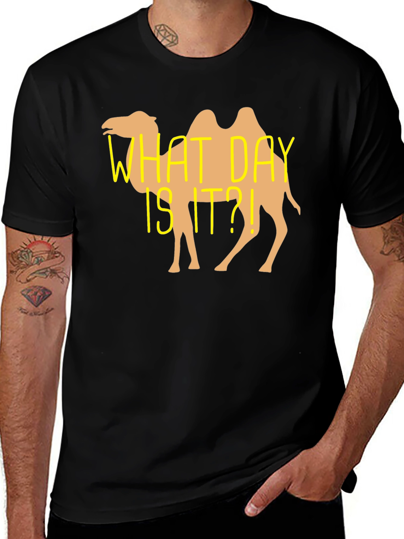 What Day Is It Camel T-Shirt Funny Hump Day Tee