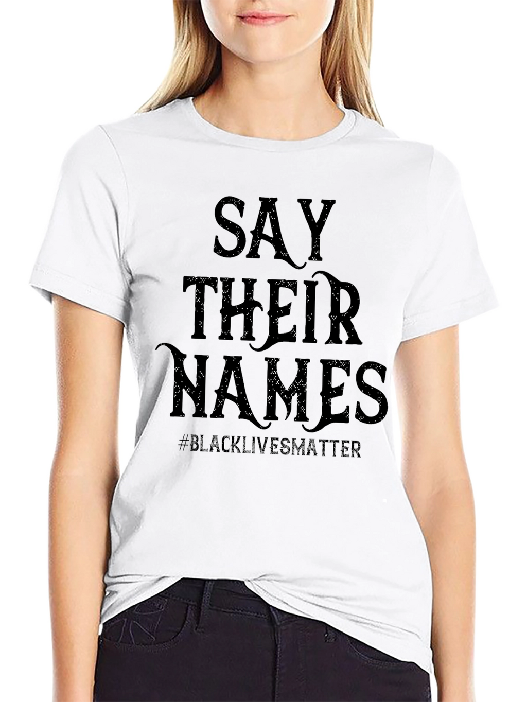 Say Their Names Black Lives Matter T-Shirt