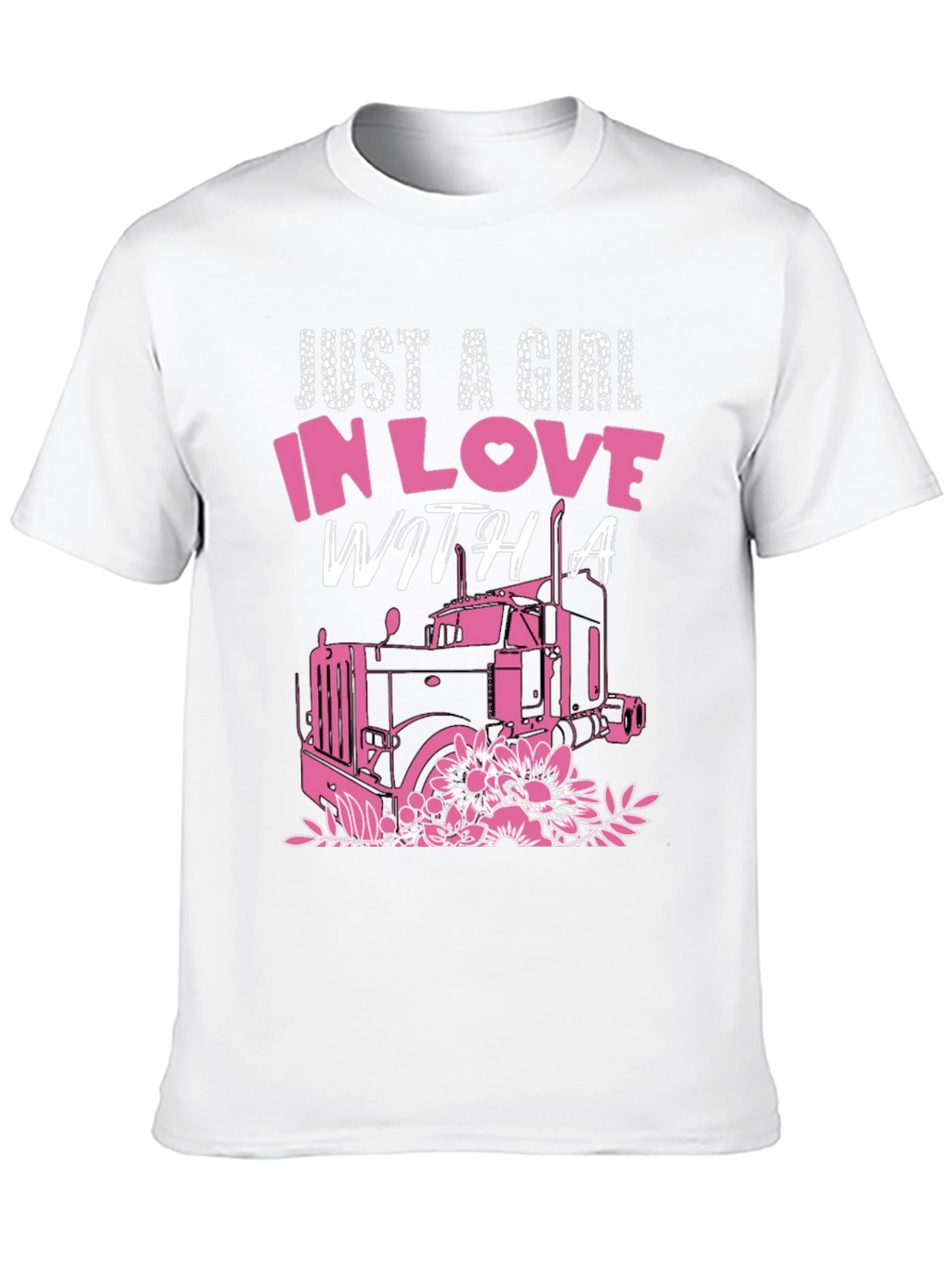 Girl In Love With A Trucker Tee