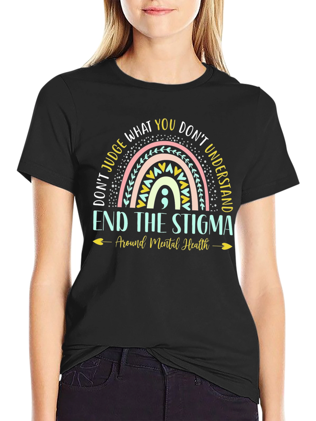 End the Stigma Mental Health T-Shirt