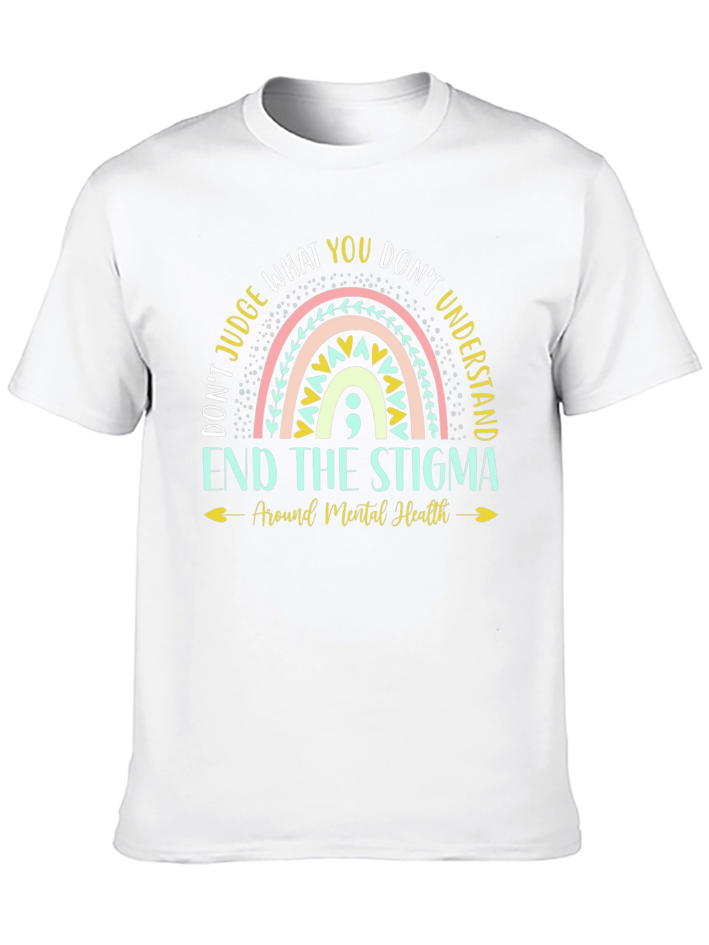 End the Stigma Mental Health T-Shirt