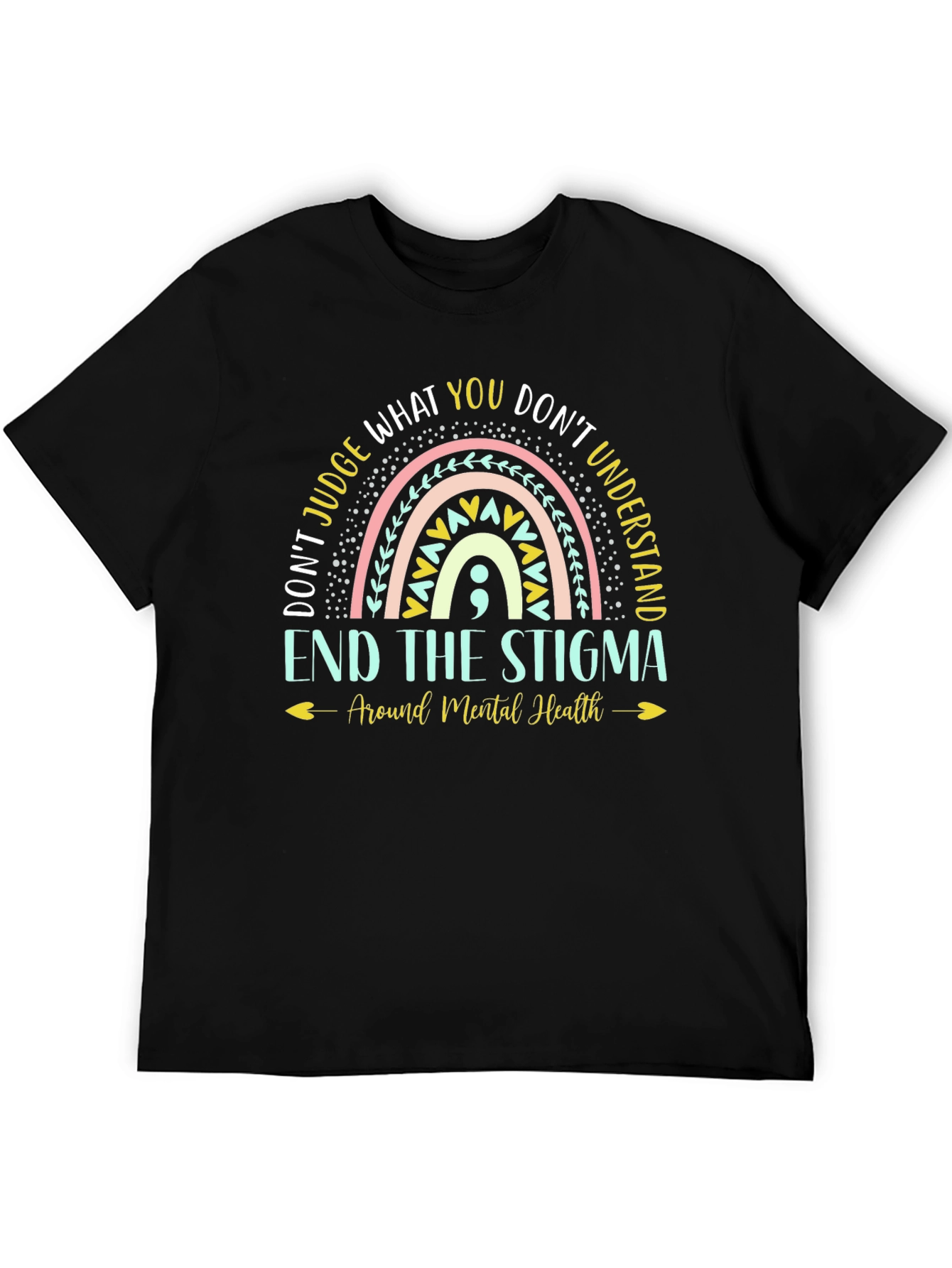 End the Stigma Mental Health T-Shirt