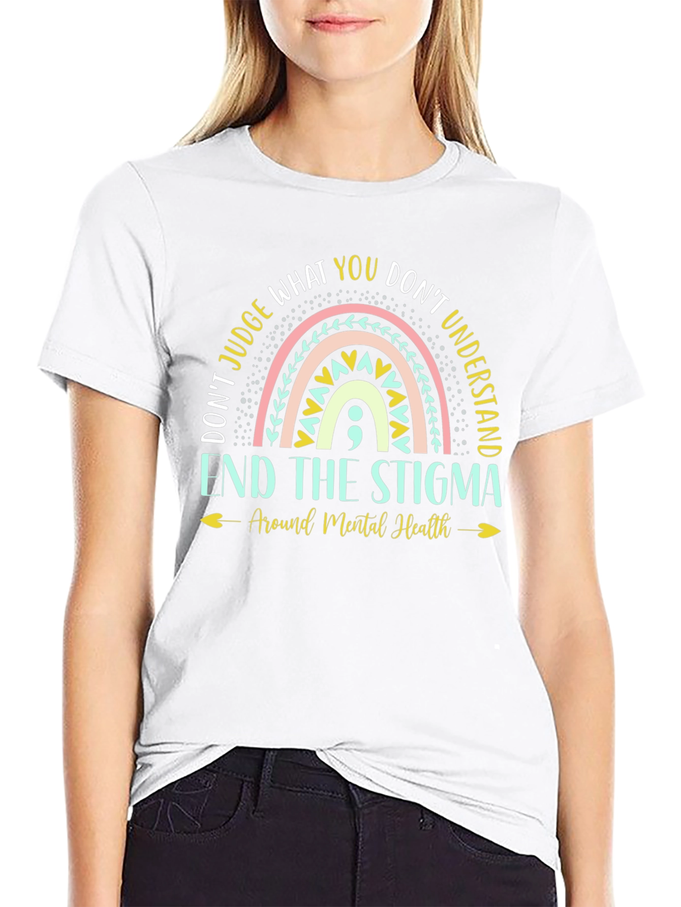 End the Stigma Mental Health T-Shirt
