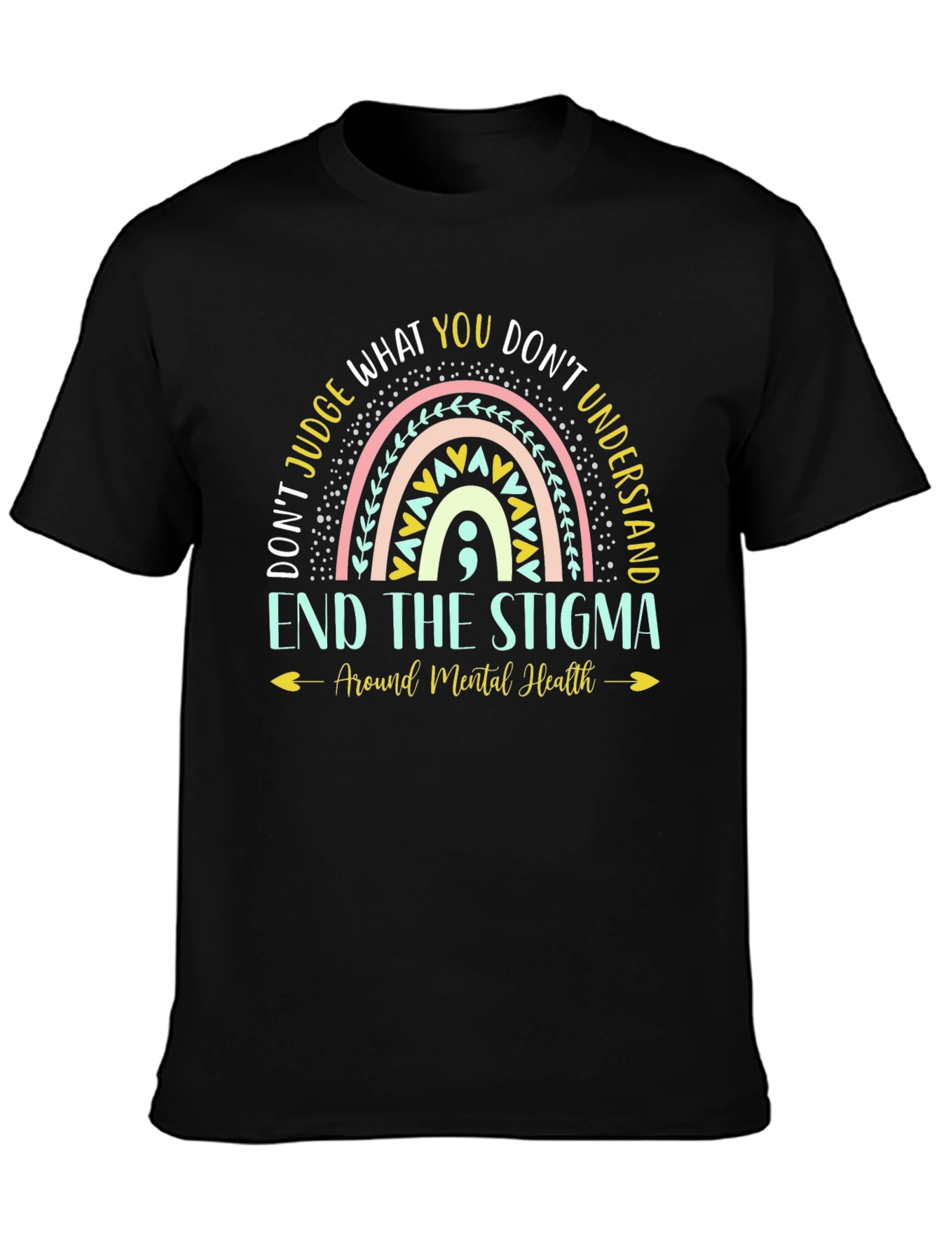 End the Stigma Mental Health T-Shirt