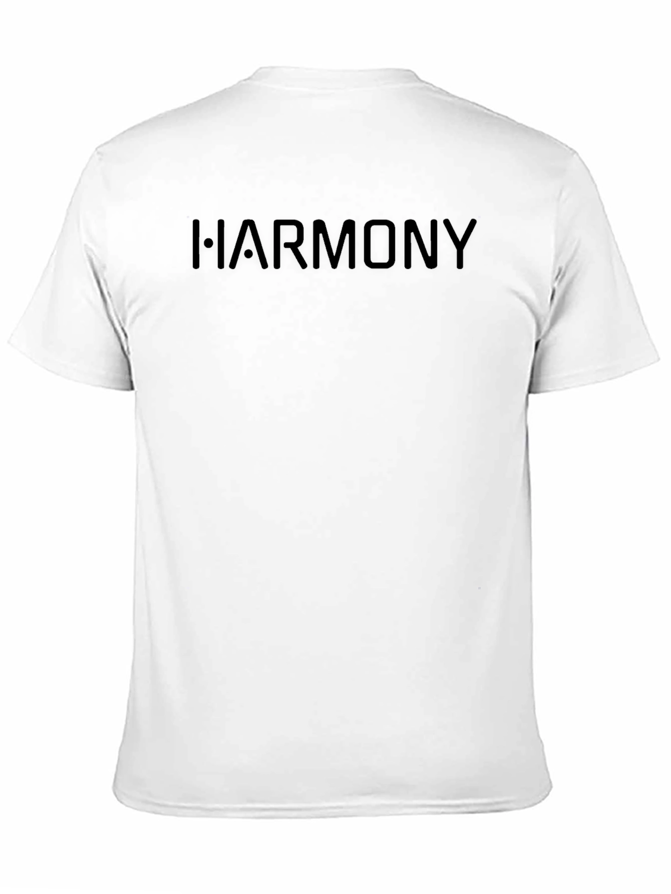 Harmony Black Embossed Tee