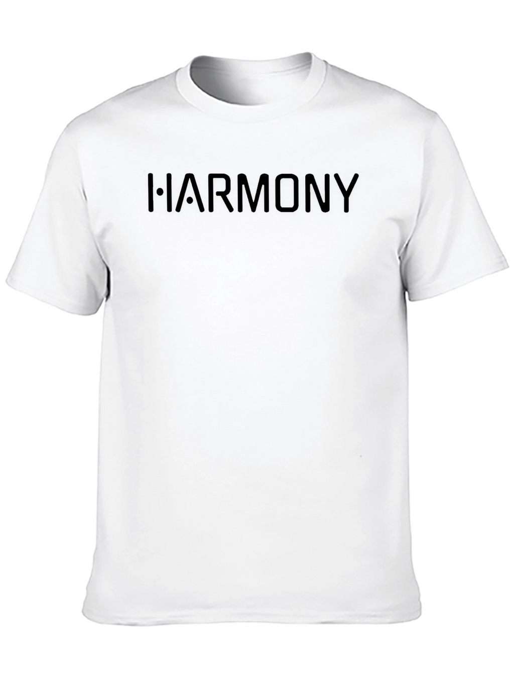 Harmony Black Embossed Tee