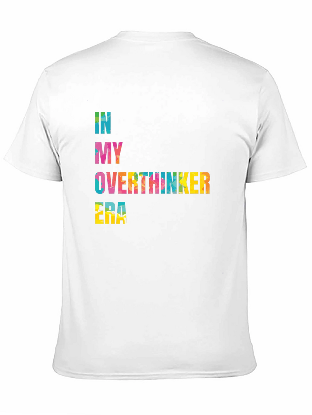 Overthinker Era Black T-Shirt