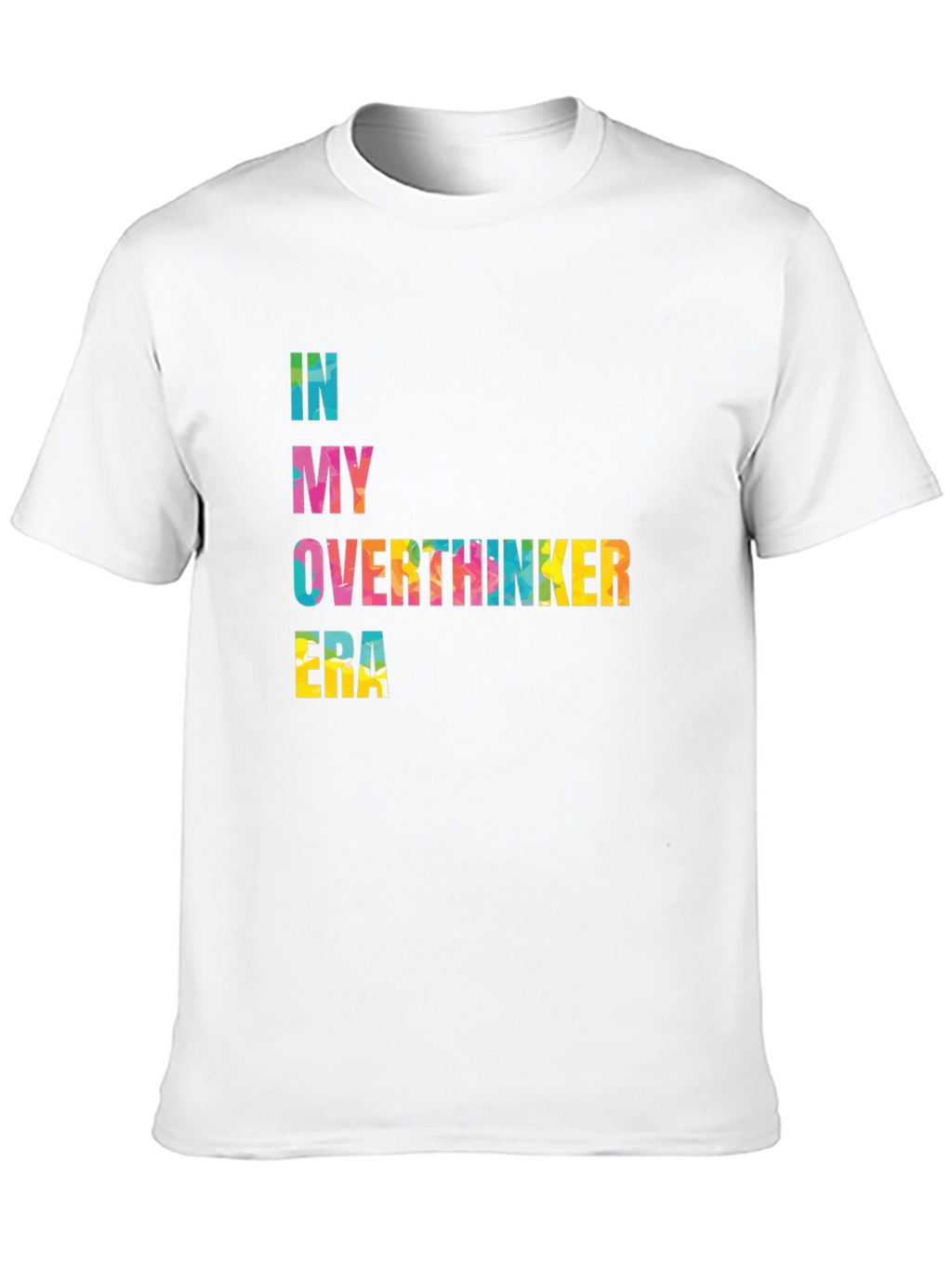 Overthinker Era Black T-Shirt